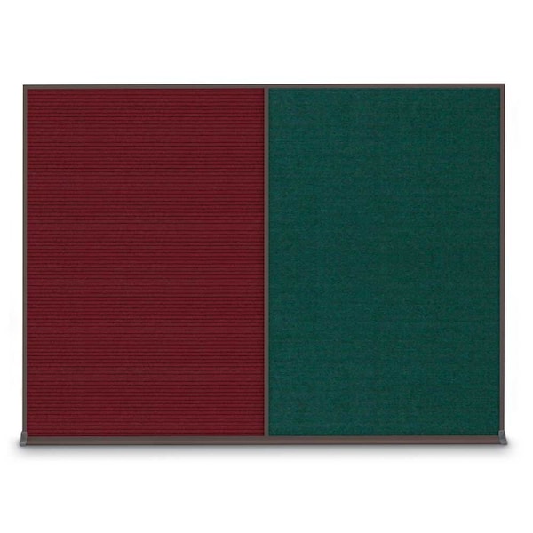 Double Door Radius Corkboard, 60"X36", S